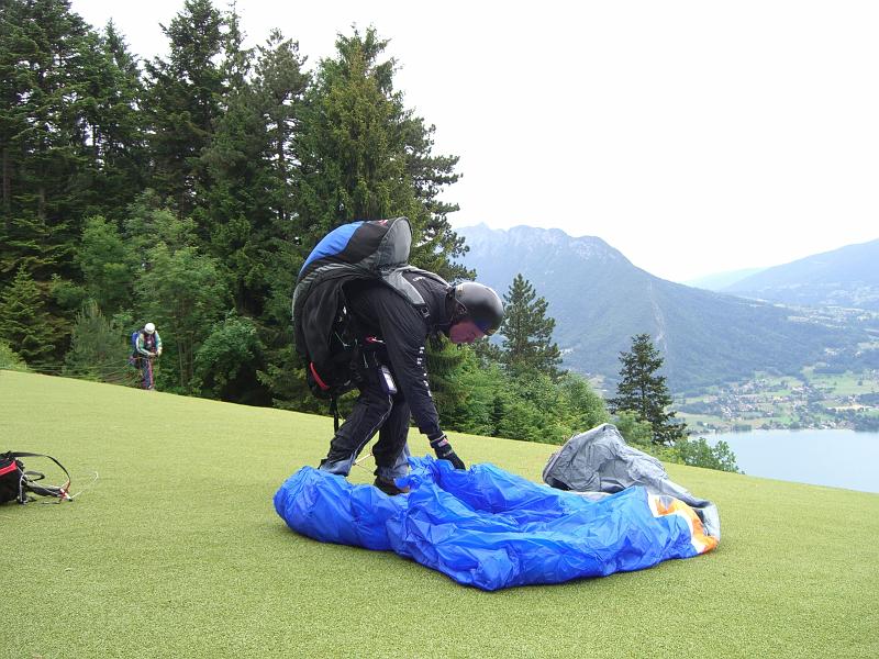 CIMG2217.JPG - Lac de Annecy - Startvorbereitung