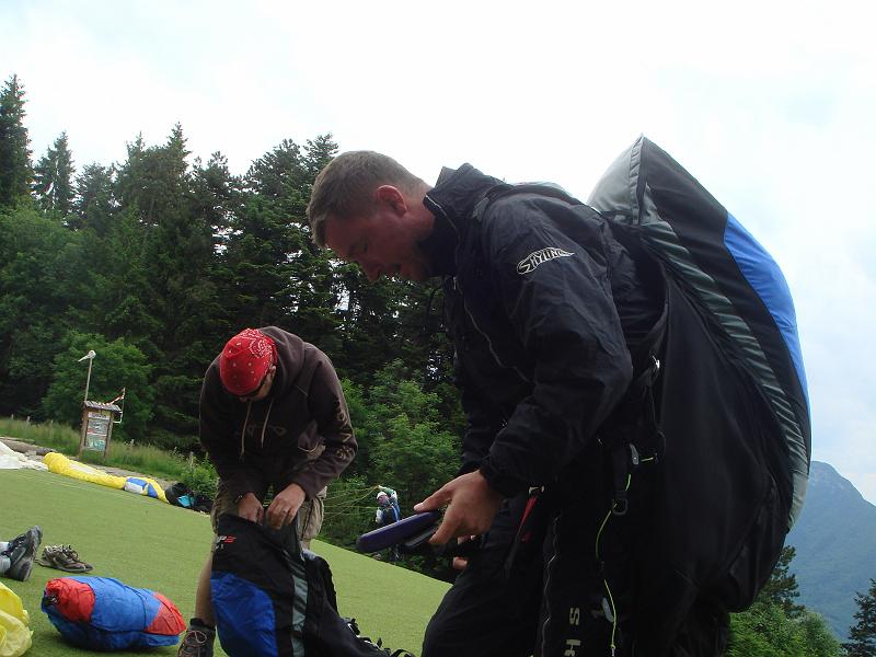 DSC01600.JPG - Lac de Annecy - Startvorbereitung