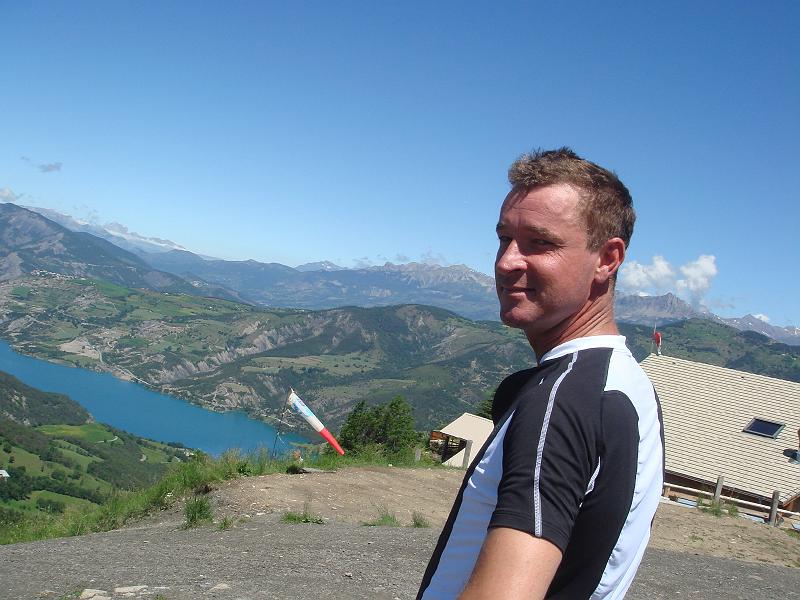 DSC01633.JPG - Lac de Serre Poncon - Startplatz (während Radtour)
